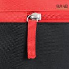 Sky bevásárló táska fekete alapon színes betéttel 