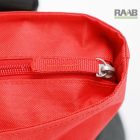 Sky bevásárló táska fekete alapon színes betéttel 