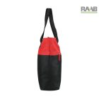 Sky bevásárló táska fekete alapon színes betéttel 