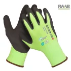 ECO Green Lx bevonatos latex kesztyű