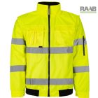 AGINOLA fényvisszaverő kabát 2 az 1-ben