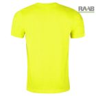Bonny rövid ujjú póló unisex sárga neon