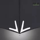 Safebrella® LED-es mini összecsukható esernyő