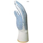 Pettyezett kötött kesztyű