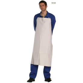 Saválló pvc kötény fehér 120x90 cm-es 