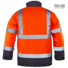 ROADWAY FLUO 4/1 PE KABÁT - narancs/kék