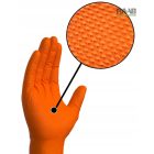 Guarder Nitril Orange Diamond Prémium erősségű 8,4g púder mentes kesztyű 90db XL-2XL méretben