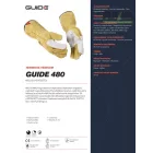 MIG és MAG-hegesztéshez kifejlesztett hegesztőkesztyű Guide 480