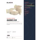 Vékony és szellőző nejlon béléskesztyű GUIDE 518