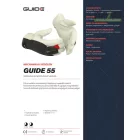 Puha, mutatós munkakesztyű Guide 55