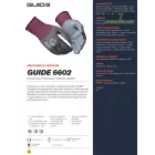 Rugalmas, szorosan illeszkedő munkakesztyű GUIDE 6602