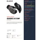 Szintetikus bőrből készült vízálló téli kesztyű Guide 5172W