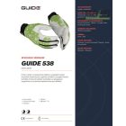 Puha, mutatós kesztyű GUIDE 538 