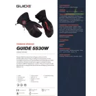 Teljesen bélelt és kényelmes kétujjas kesztyű GUIDE 5530W