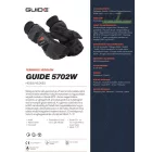 Meleg és tartós kétujjas kesztyű GUIDE 5702W