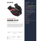 Tartós, félig bélelt kesztyű Guide 5112