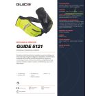 Szintetikus bőrből készült tartós, béleletlen kesztyű Guide 5121