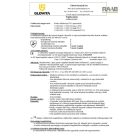 Vékony, szintetikus, pontozott kesztyű - 10 páras csomag