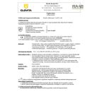 Fekete, üvegszálas vágásbiztos kesztyű - 10 páras csomag