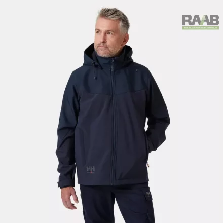 3 rétegű, Helly Hansen  kapucnis Oxford softshell dzseki