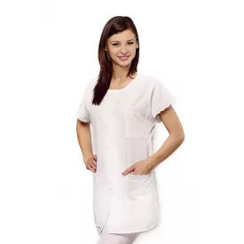 Női köpeny gallér nélkül csípke dísszel 2XL-3XL