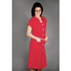 Női hosszú köpeny álló gallérral 2XL-3XL