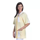 Egyenes vonalú rejtett gombolással női köpeny 2XL-3XL