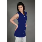 Női ujjatlan köpeny V nyakkal 2XL-3XL