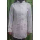 Hosszú ujjú  rövidköpeny álló gallérral Fehér S-M méretben