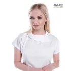 Asszimetrikus galléros köpeny kevertszálas anyagból XS-XL-ig