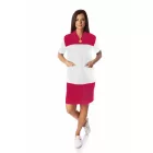 Női köpeny egyenes vonalú - fehér alapú XS-XL-ig