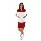 Női köpeny egyenes vonalú - fehér alapú XS-XL-ig