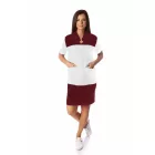 Női köpeny egyenes vonalú - fehér alapú XS-XL-ig