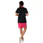 Női köpeny egyenes vonalú - fekete alapú XS-XL-ig