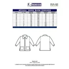 Pinocchio unisex gyerek köpeny- fehér