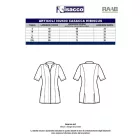 Hibiscus tunika fehér-arany (Lurex Gold)