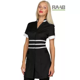 Cheyenne rövid köpeny fekete-fehér