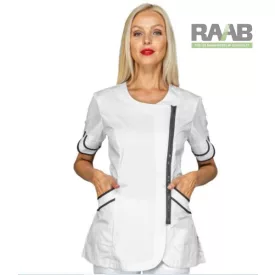 Babilon tunika - fehér/fekete Méret: S