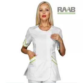 Babilon tunika - fehér/almazöld Méret: M