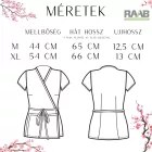Kimono Tonga kevertszálas anyagból - fekete