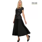 Kimono Tonga super dry anyagból - fekete