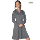 Mayflower sztreccs női ruha hosszú ujjú - szürke