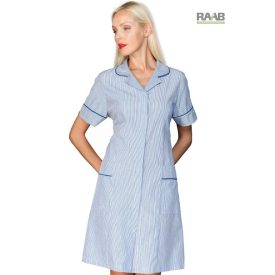 Csíkos firenze köpeny - kínai kék/fehér