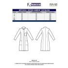 Catalina köpeny sztreccs bohémia anyagból - rövid ujjú