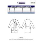 Donna szatén köpeny - hosszú ujjú