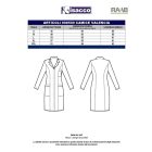 Valencia szatén köpeny - puha passzés ujjvéggel