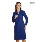 Sötétkék hosszú ujjú Donna köpeny