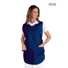 Kék ujjatlan unisex poncsó