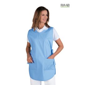 Világoskék ujjatlan unisex poncsó