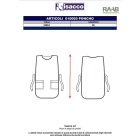 Lila, ujjatlan uniszex Poncho